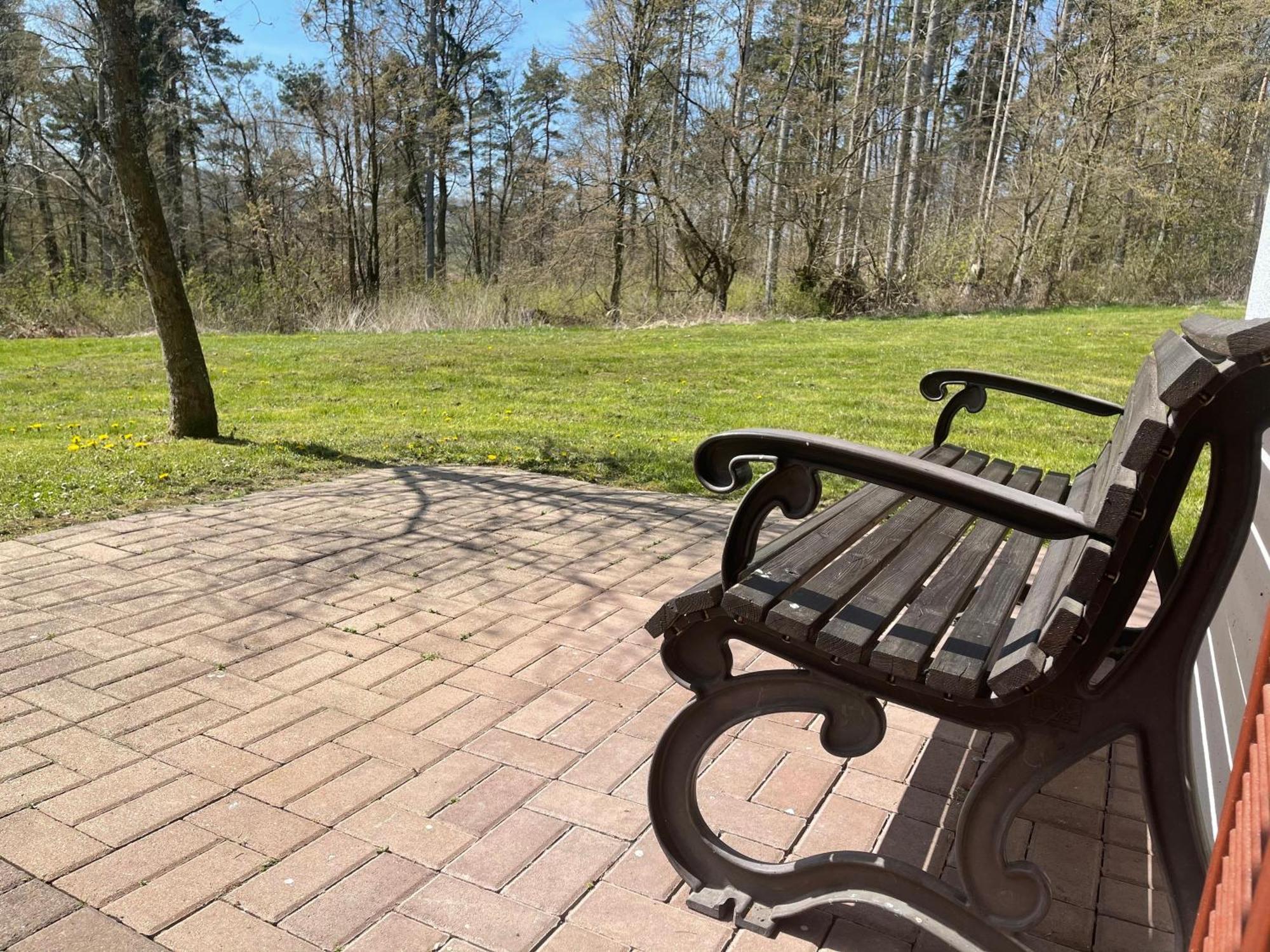 Waldfee Mit Eigener Sauna 키르하임 외부 사진