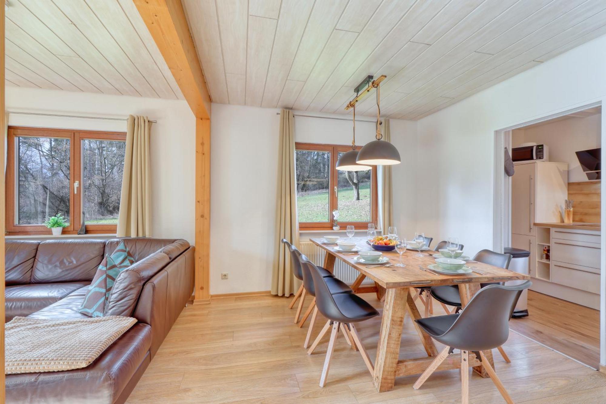 Waldfee Mit Eigener Sauna 키르하임 외부 사진